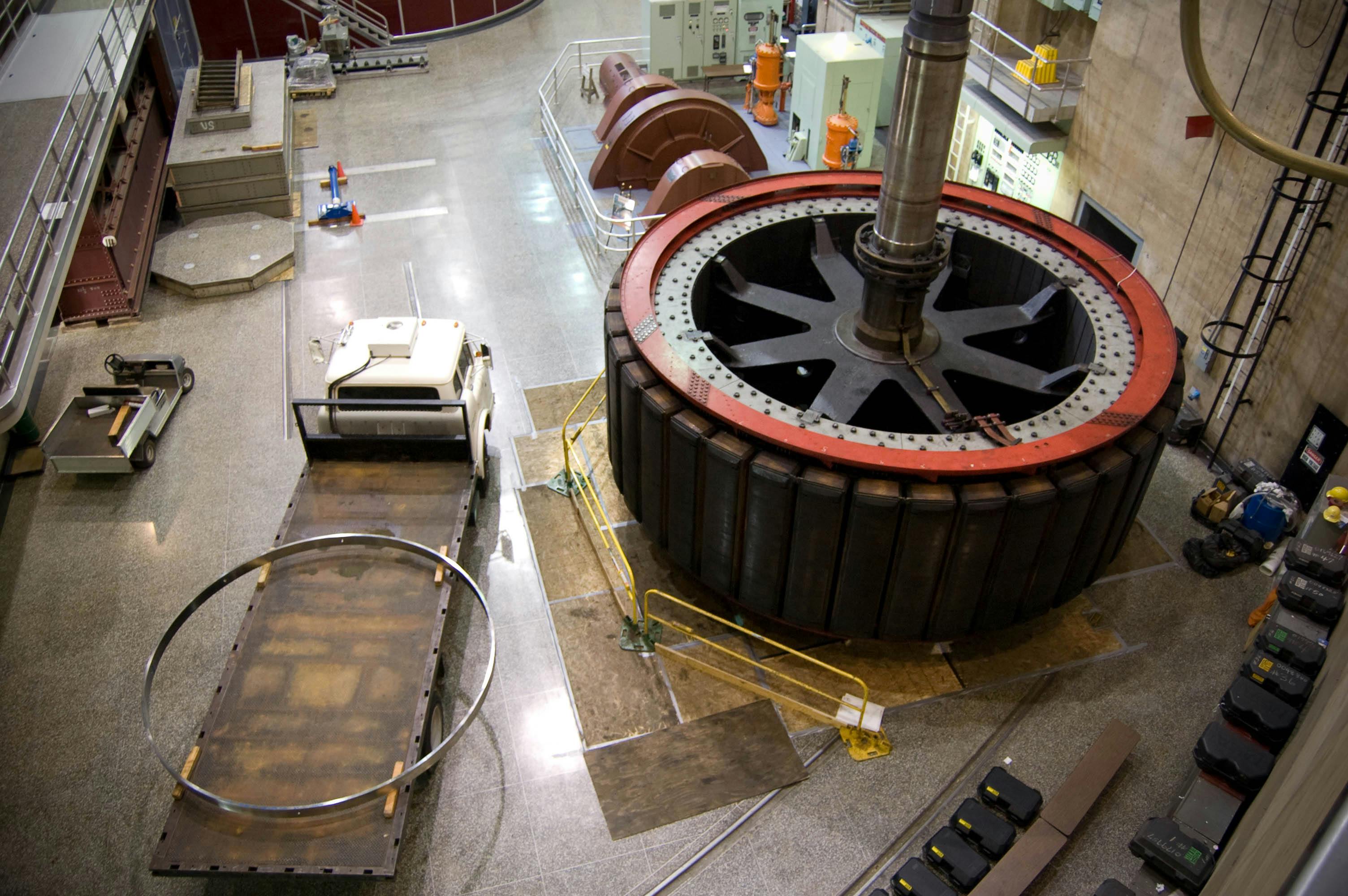 Factory interior